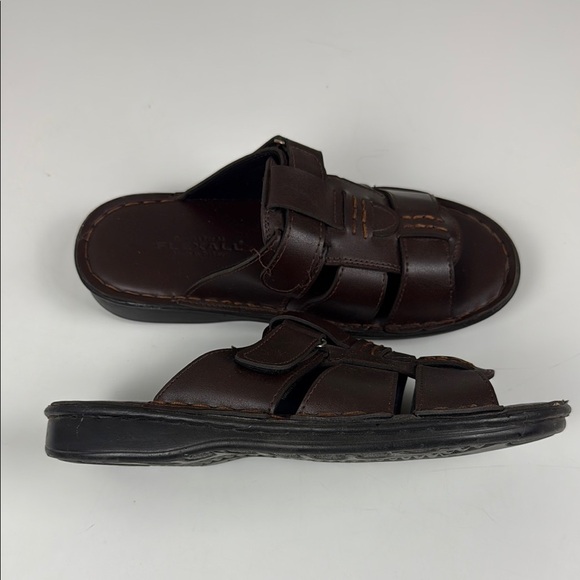 Flexall Fx-79 Brown Men's Slip on Size EU 41 - Picture 1 of 7